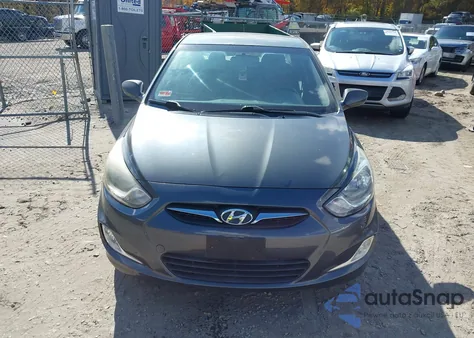 2012 Hyundai Accent Gls z USA, uszkodzony, nr VIN KMHCU4AE7CU068663